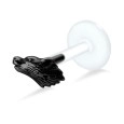 Wolf Face Shaped Labrets Push-in LA-1003